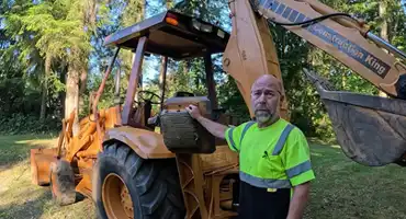 EnduraCam on a Backhoe