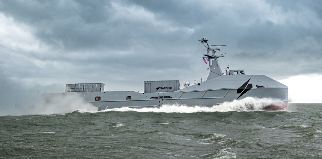 Marauder vessel at sea