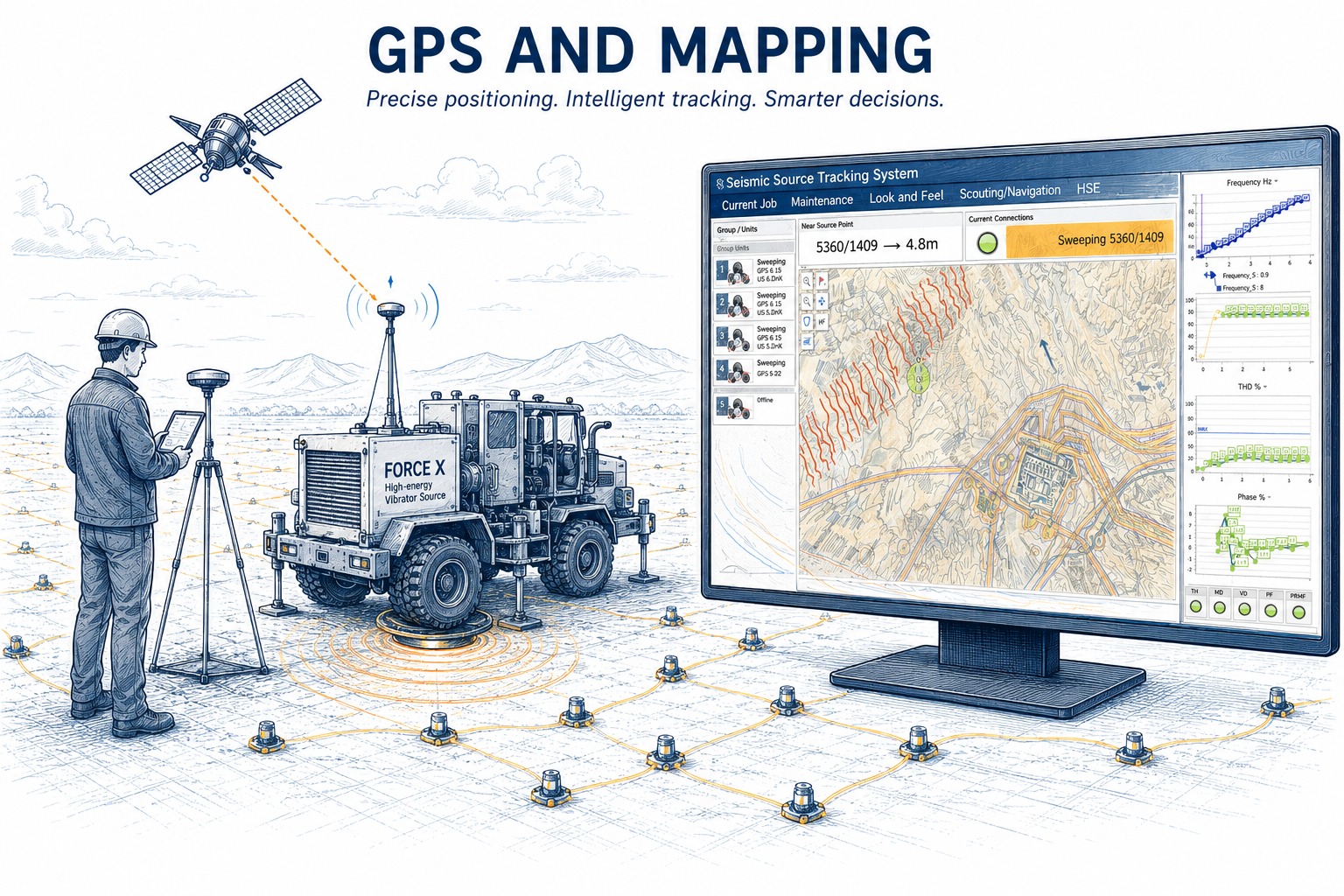 GPS mapping field software