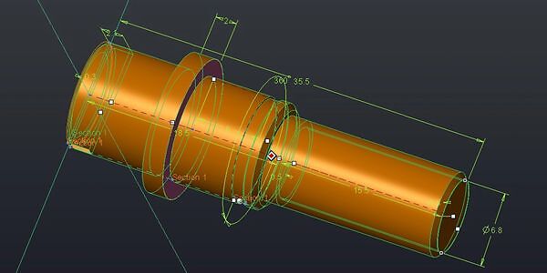 Pump-shaft