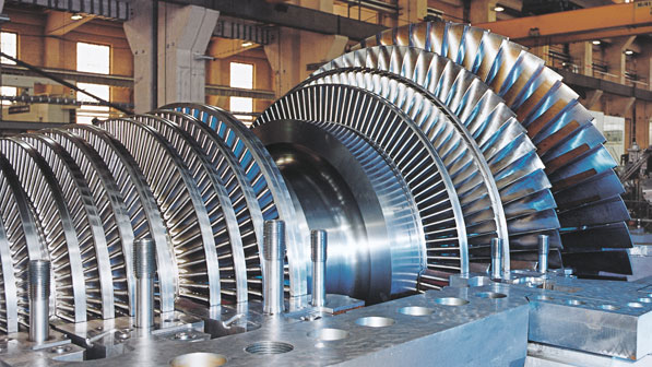 Slider-steam-turbine