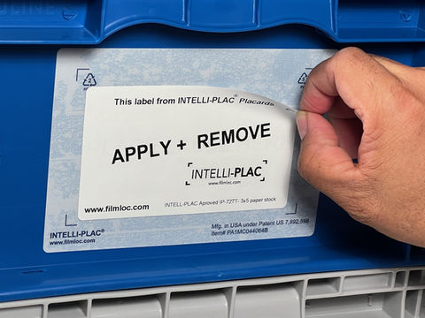 Intelli-Plac Label Holder Placards