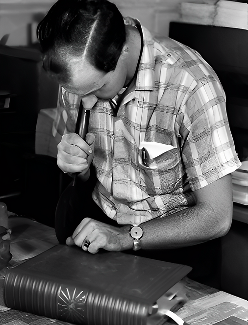 Bookbinder Opa