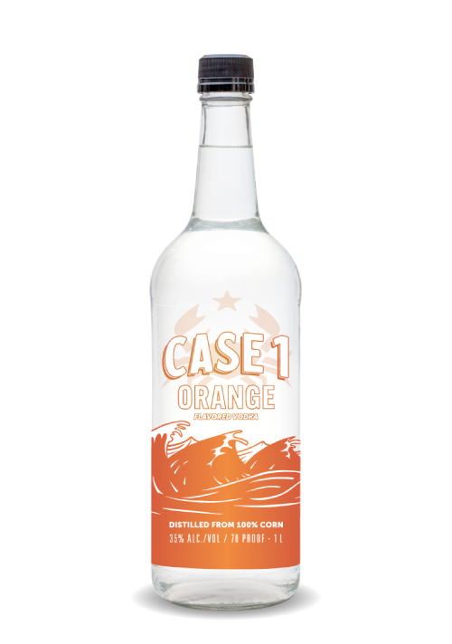 Case 1 Orange Vodka