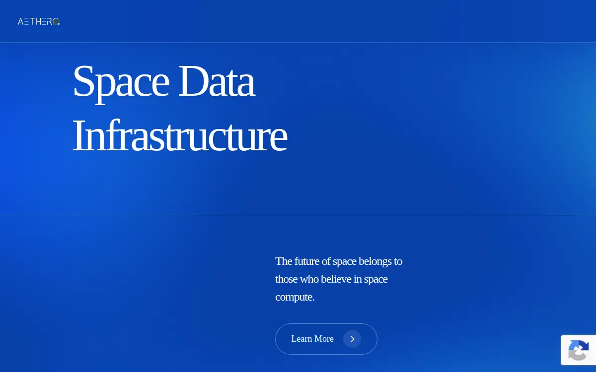 Homepage of Aethero Space INC.