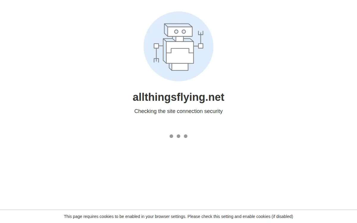 Homepage of Allthingsflying, LLC
