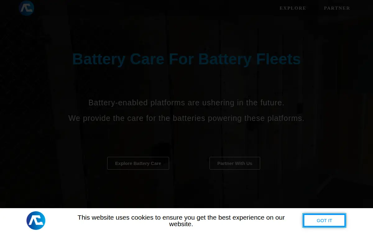Homepage of Arctech Charge, LLC