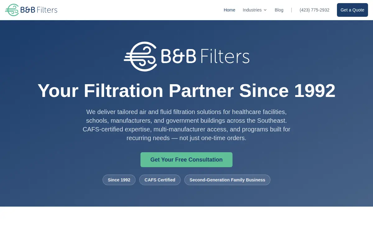 Homepage of Berkley Environmental Services, LLC