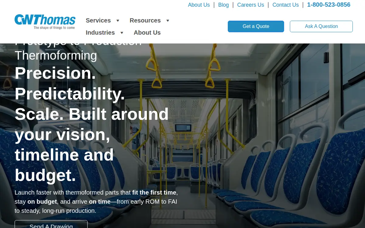 Homepage of Cwt Mfg LLC