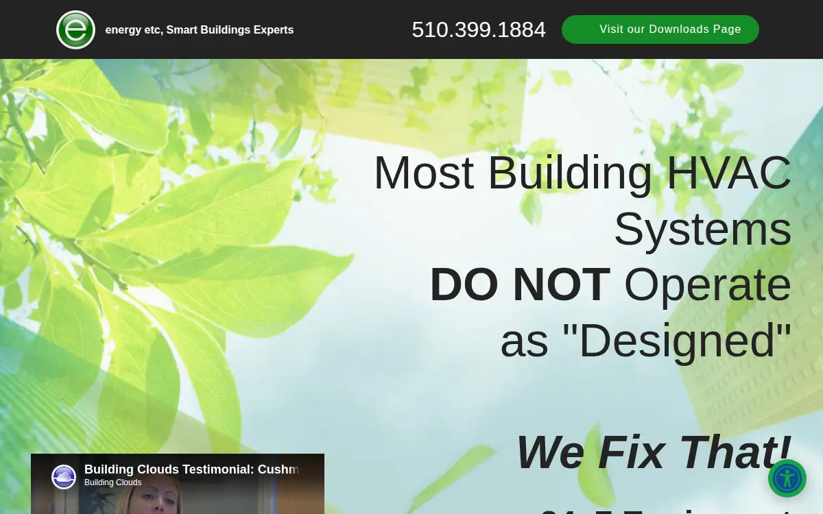 Homepage of Energy Etc, INC.