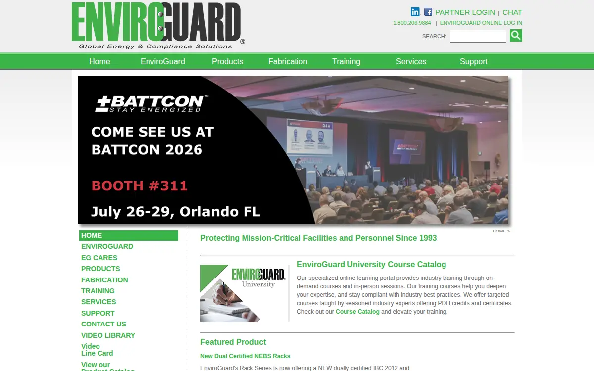 Homepage of Expo Power Systems, INC.