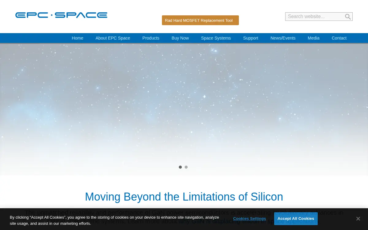 Homepage of Epc Space LLC
