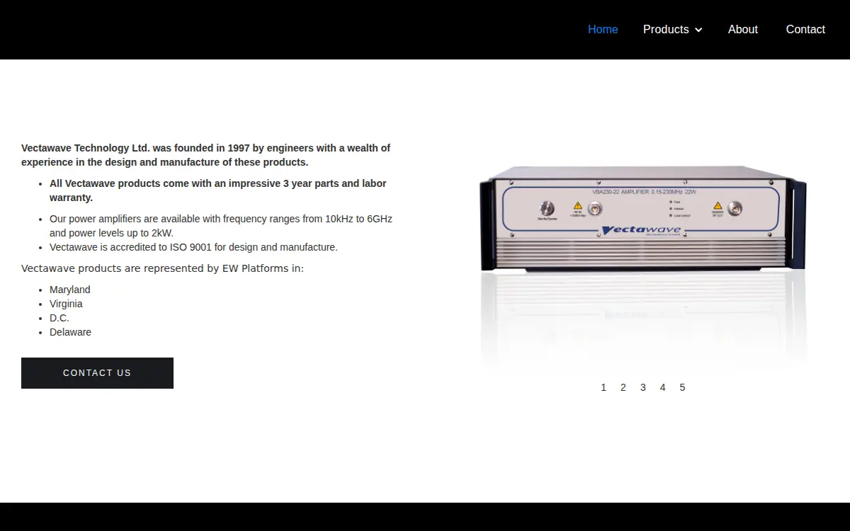 Homepage of Ew Platforms, INC.