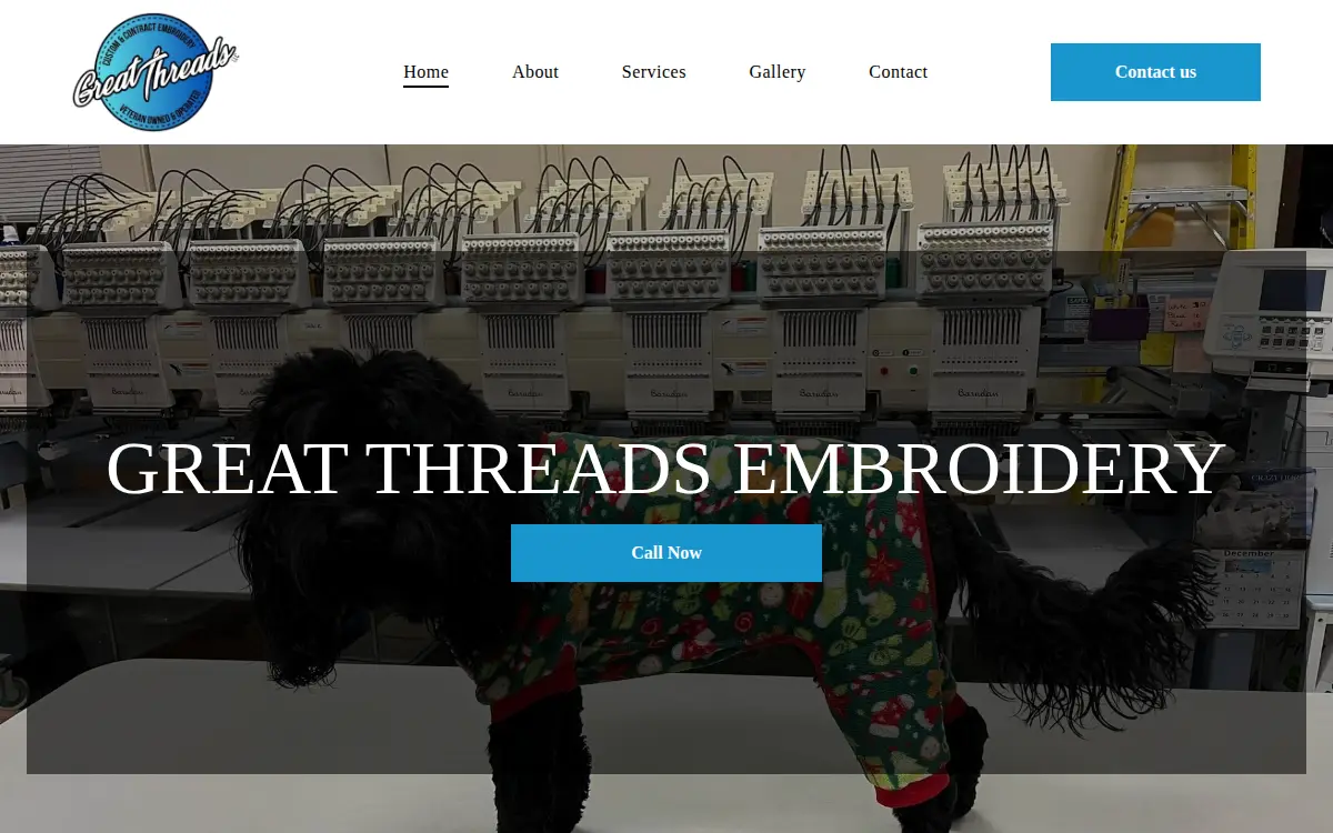 Homepage of Great Threads LLC