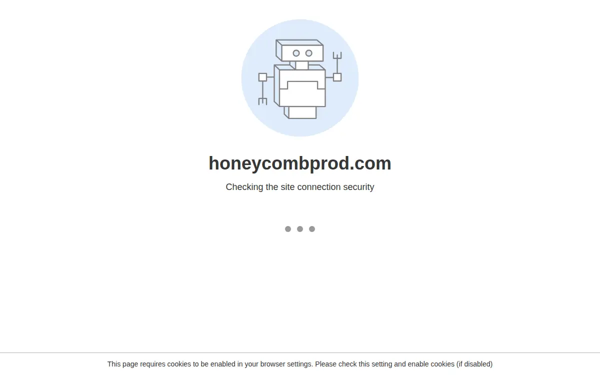Homepage of Honeycomb Products Services, LLC