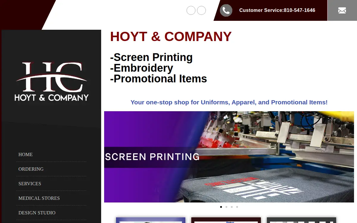 Homepage of Hoyt & Company, L.l.c.