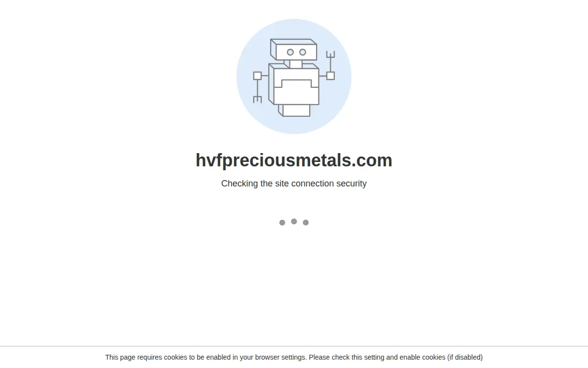 Homepage of Hvf Precious Metals LLC