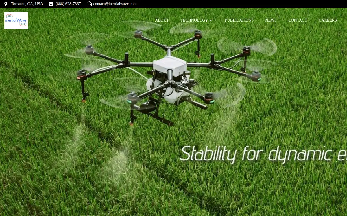 Homepage of Inertialwave, INC.