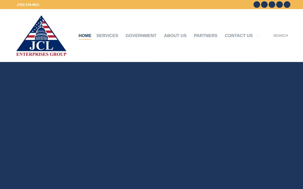 Homepage of Jcl Enterprises Group, LLC