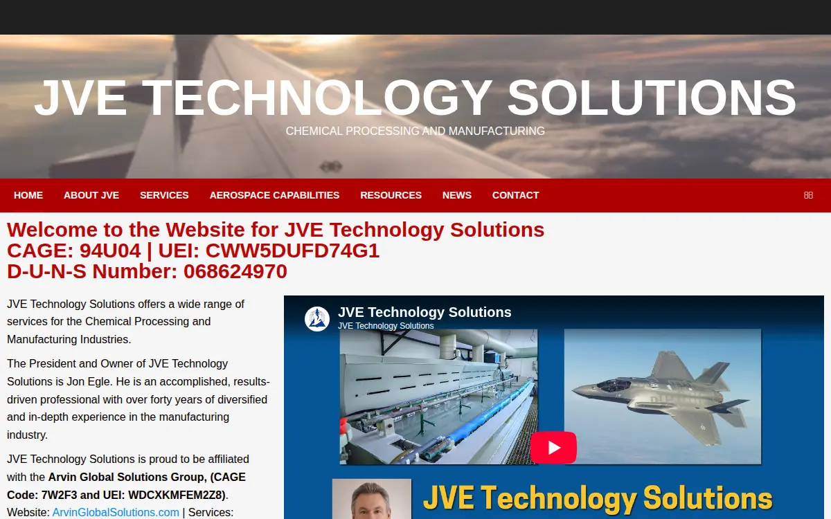 Homepage of Jve Multi-media Enterprises, INC.