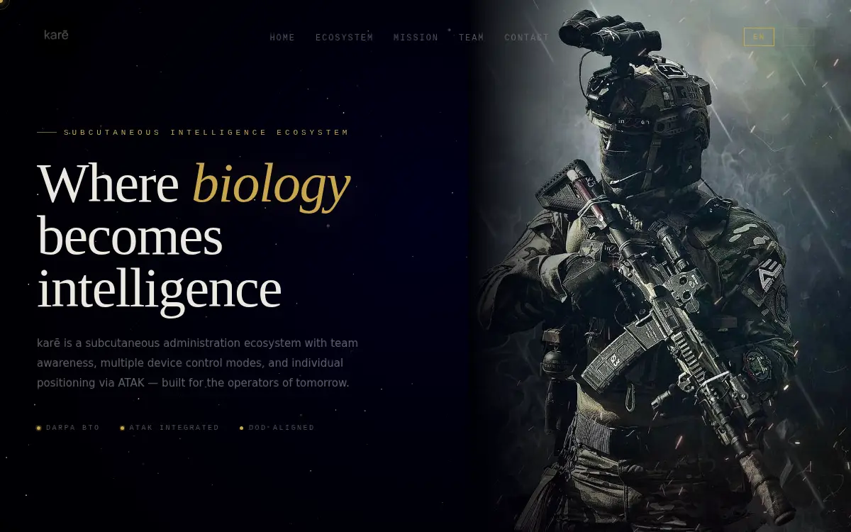 Homepage of Kare CORP