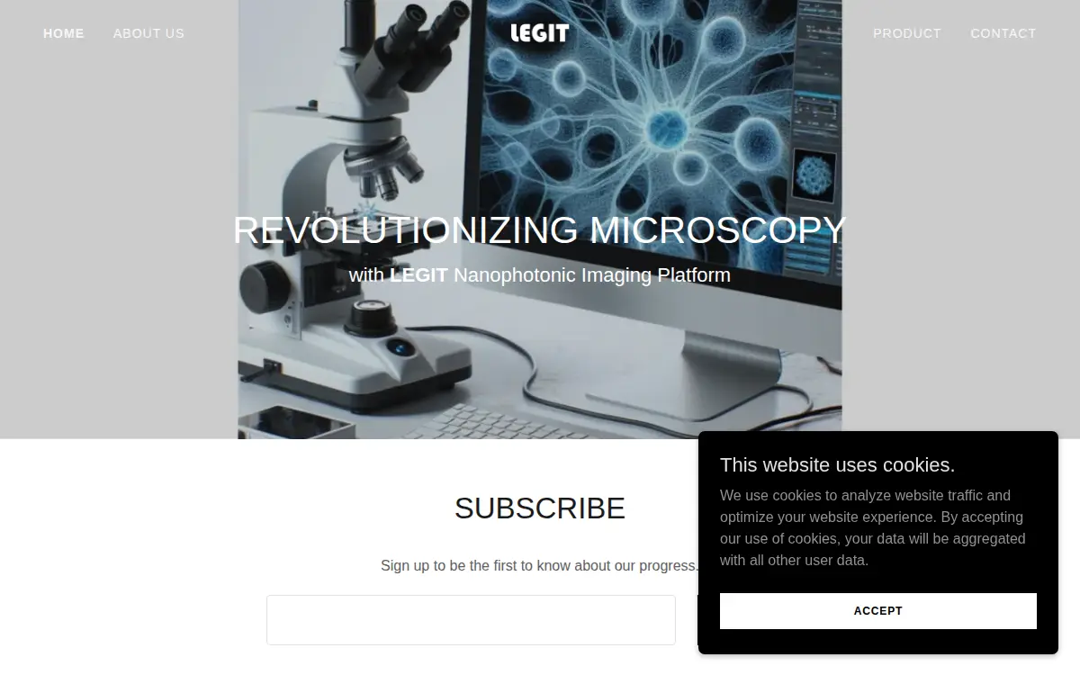 Homepage of Lensguide Imaging Technology INC