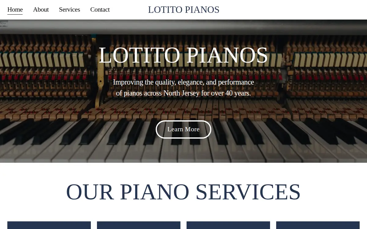Homepage of Thomas Lotito