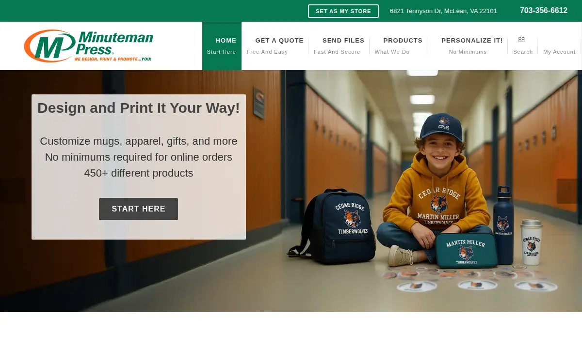 Homepage of Sbr Services & Products LLC