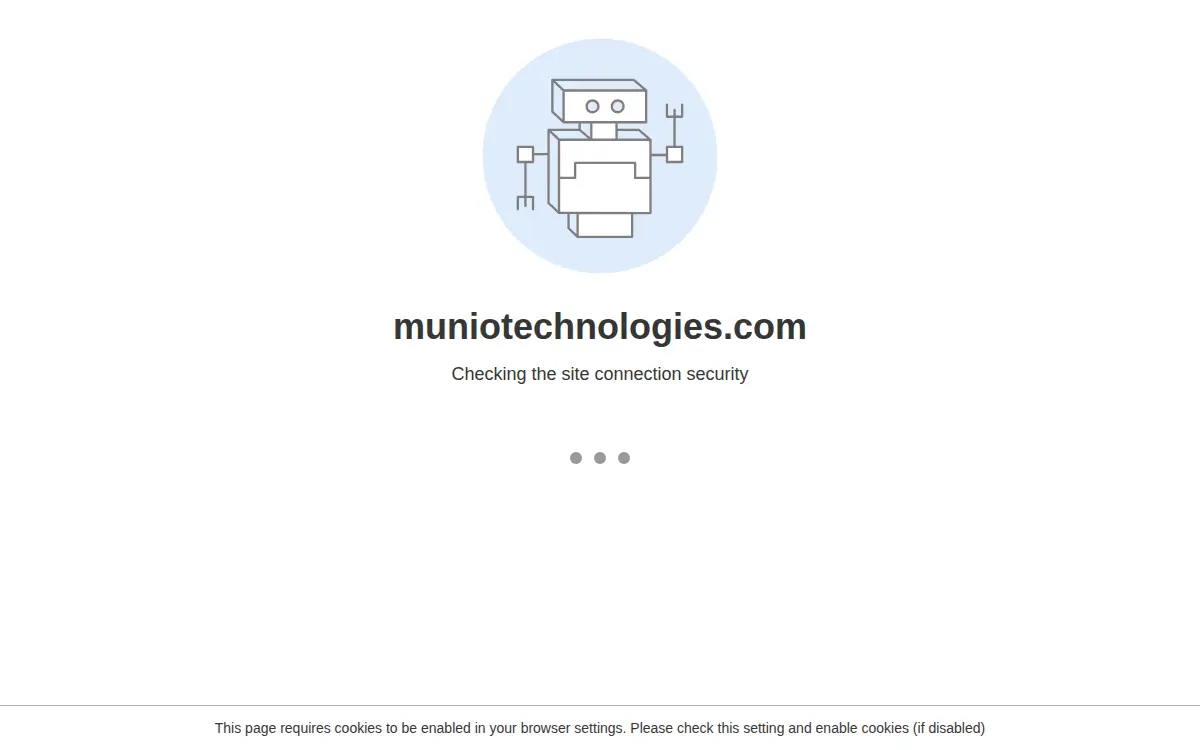 Homepage of Munio Technologies LLC