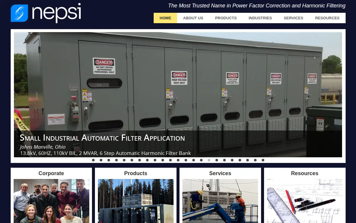 Homepage of Northeast Power Systems, INC.