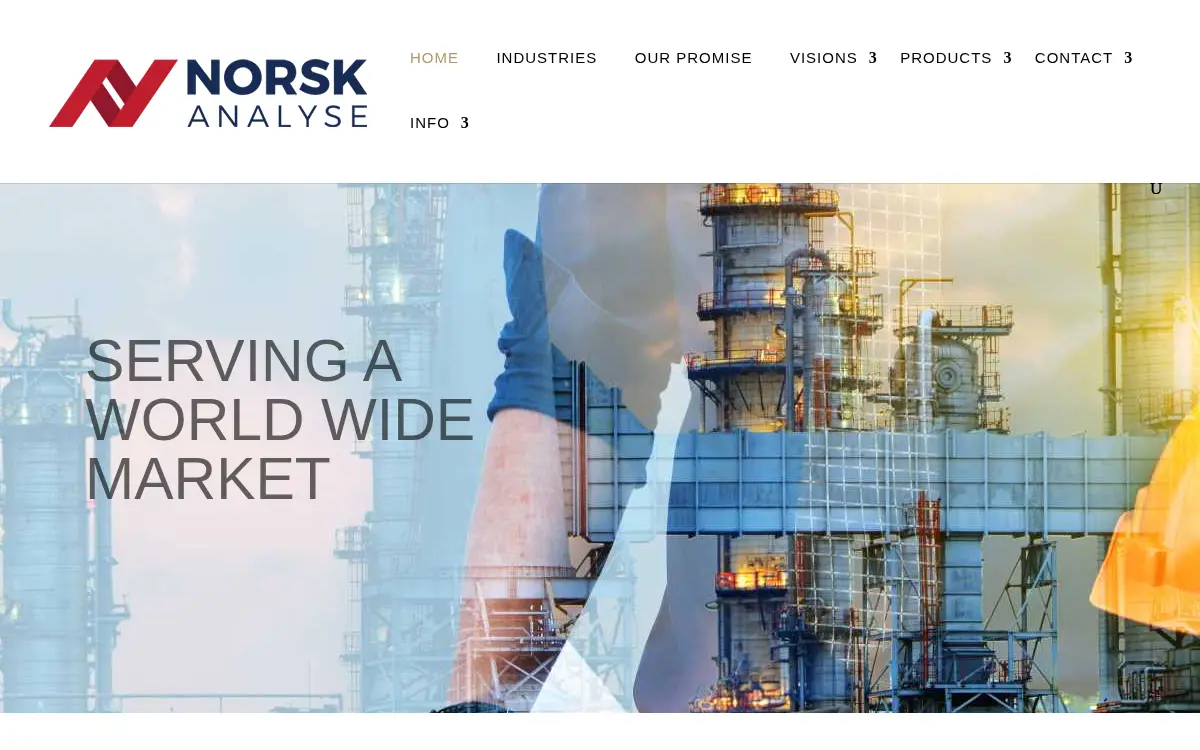 Homepage of Norsk Analyse INC