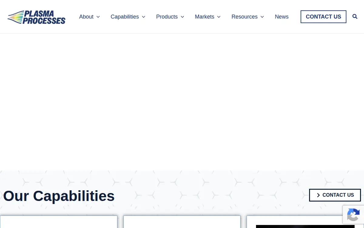 Homepage of Plasma Processes, LLC