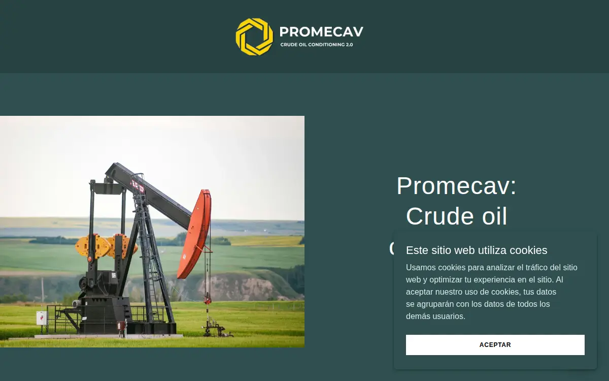Homepage of Promecav INC