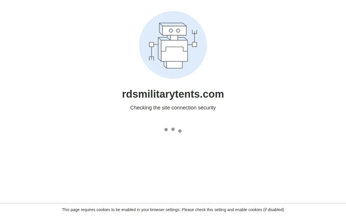 Homepage of Rapid Deployable Systems LLC