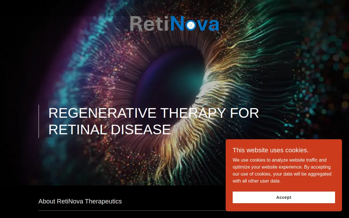 Homepage of Caeregen Therapeutics LLC