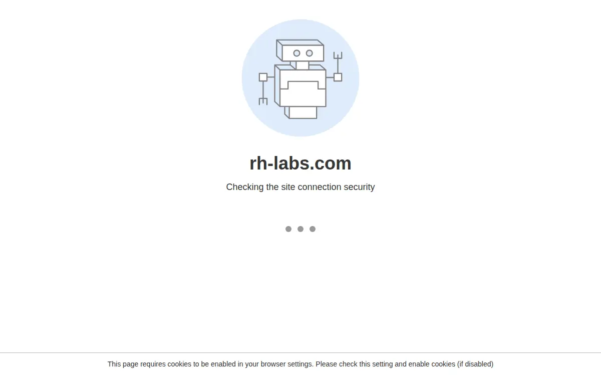 Homepage of Rh Laboratories, INC.