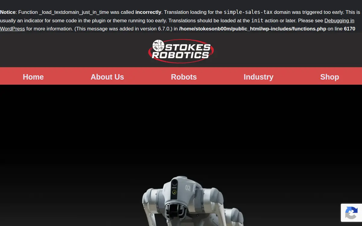 Homepage of Stokes Educational Services, LLC