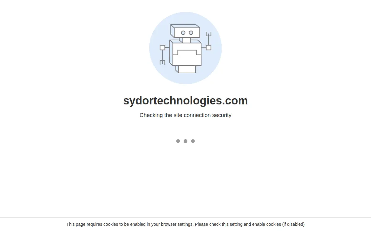 Homepage of Sydor Instruments, LLC