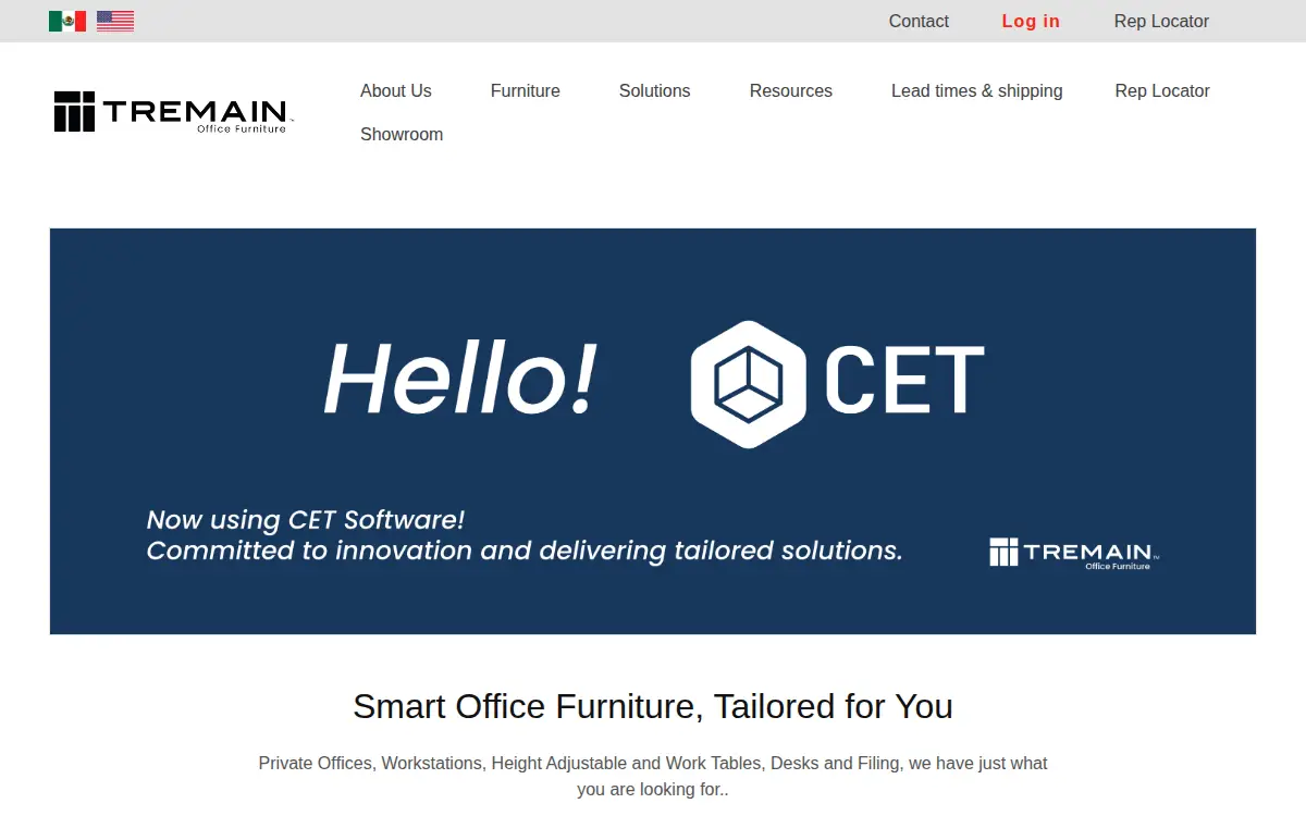 Homepage of Tremain USA INC