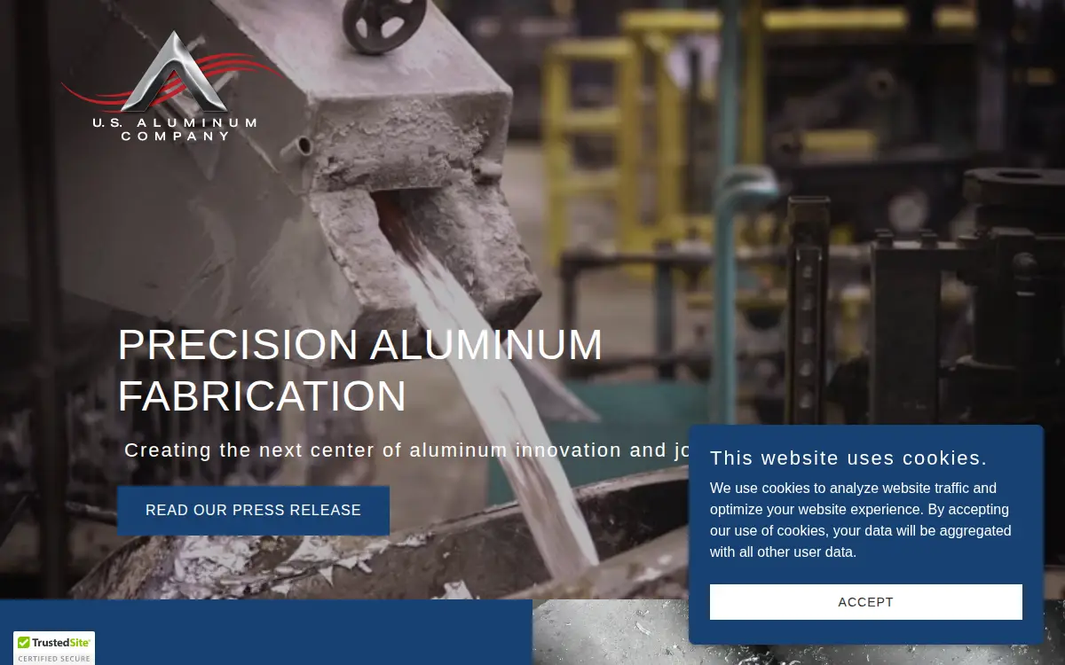 Homepage of U.s. Aluminum Company, LLC