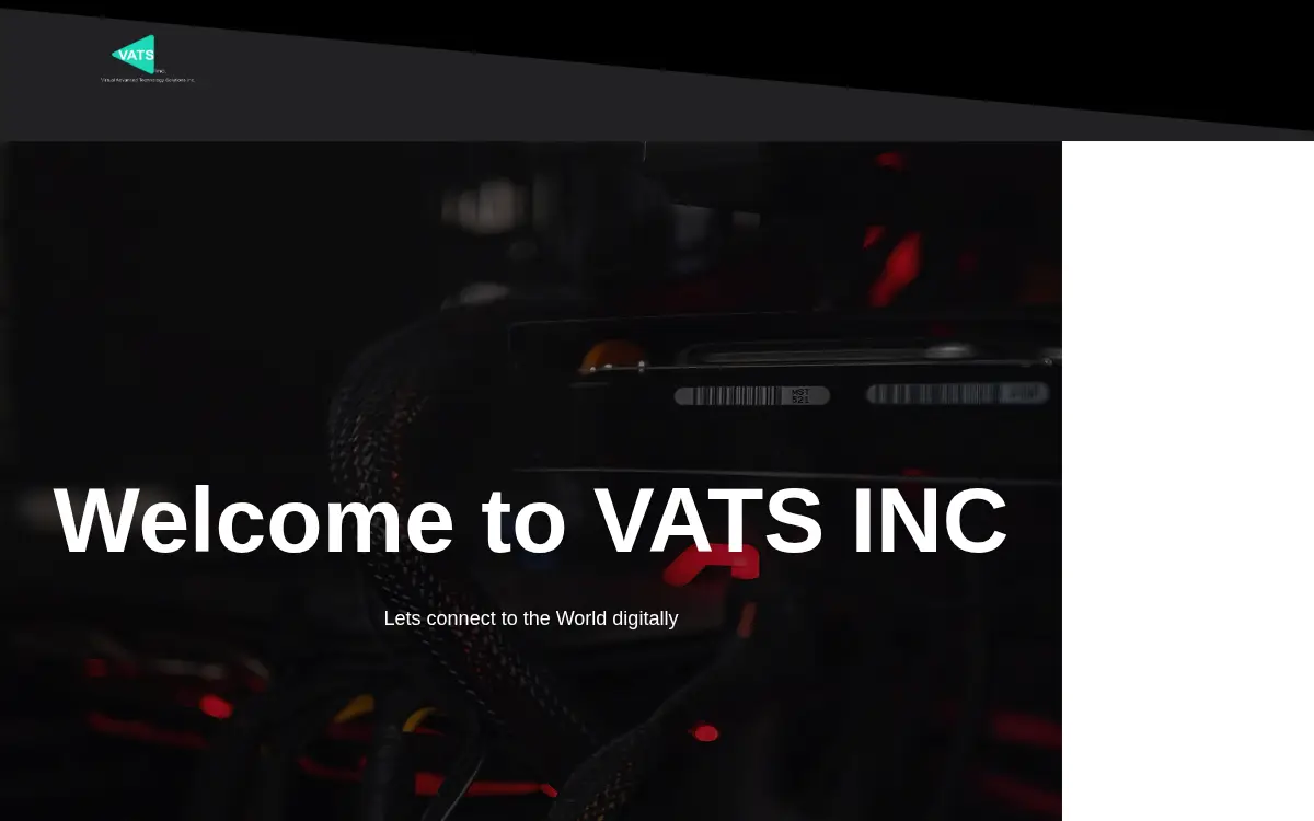 Homepage of Virtual Advanced Technologies INC
