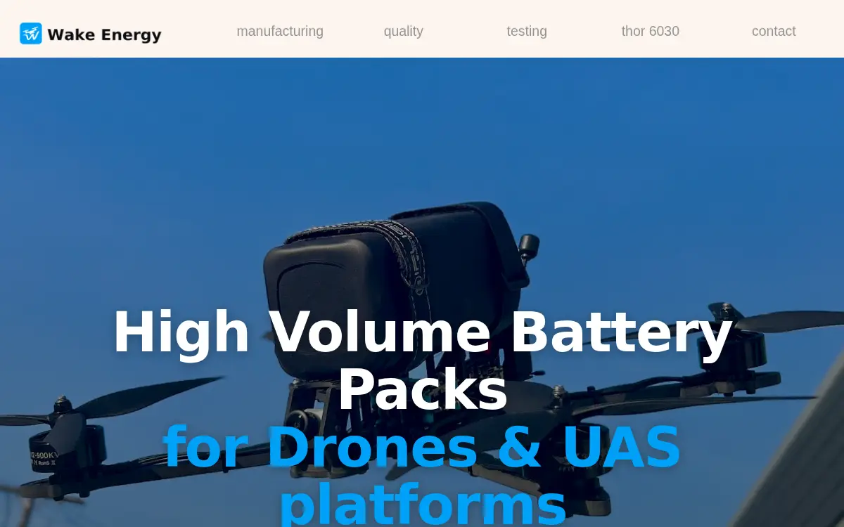 Homepage of Wake Energy INC