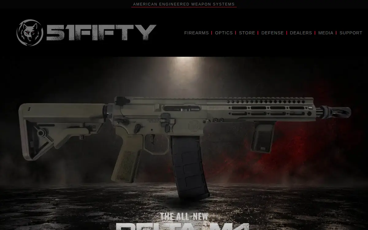 Homepage of 51fifty, INC