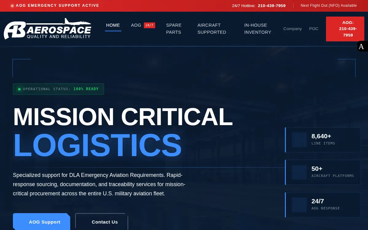 Homepage of Bar Fields INC