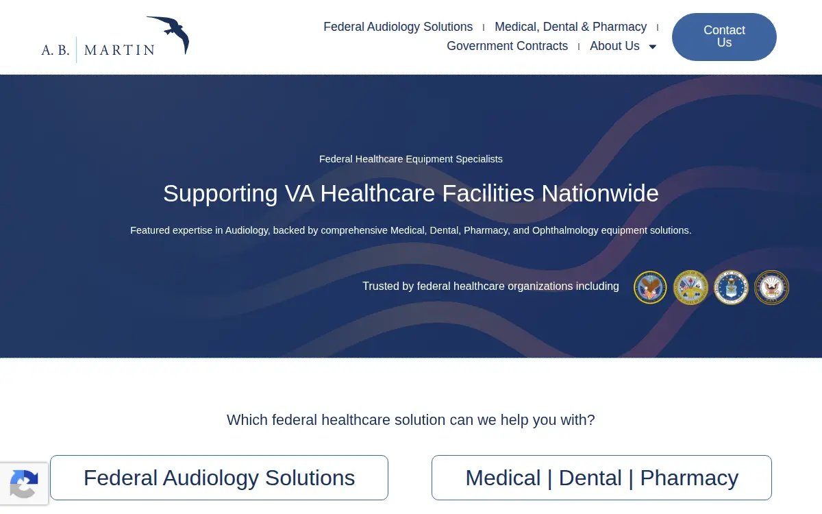 Homepage of Ab Martin Services INC
