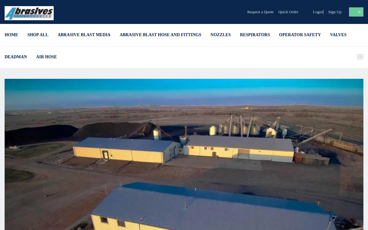 Homepage of Abrasives Incorporated