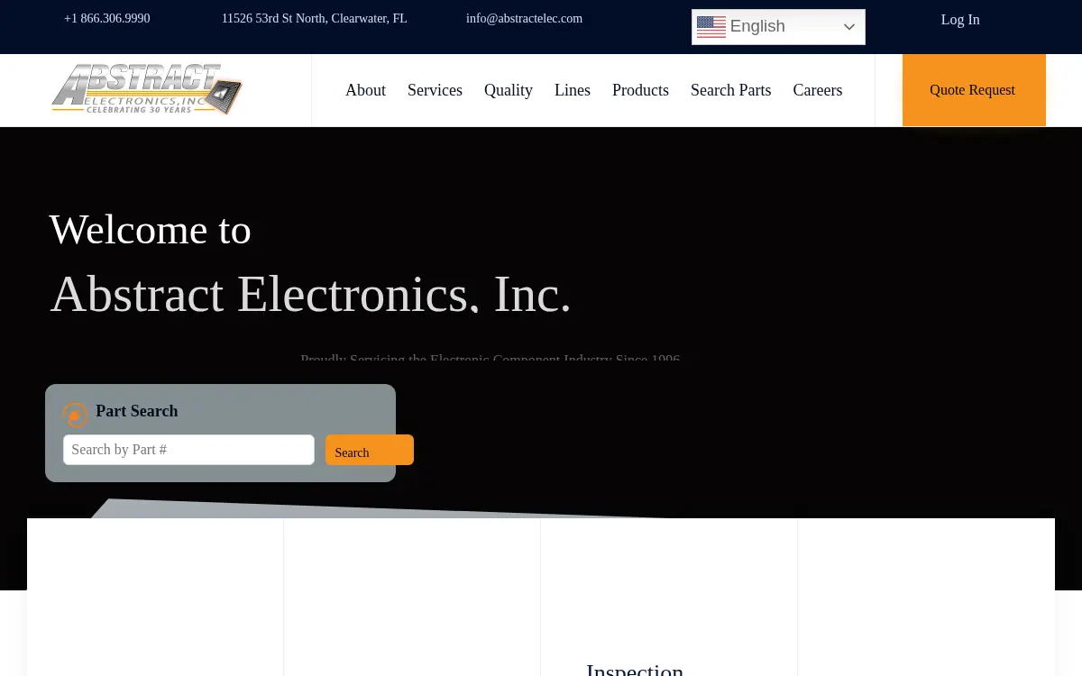 Homepage of Abstract Electronics, INC.