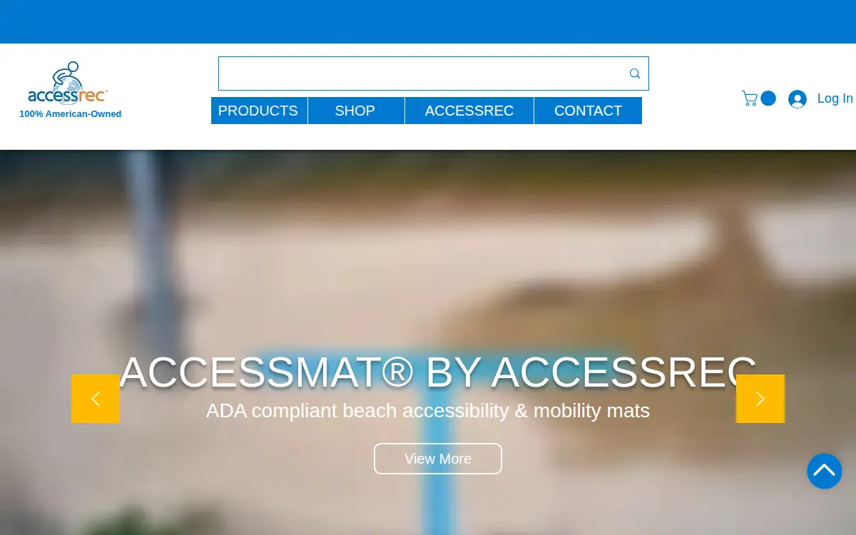 Homepage of Accessrec LLC