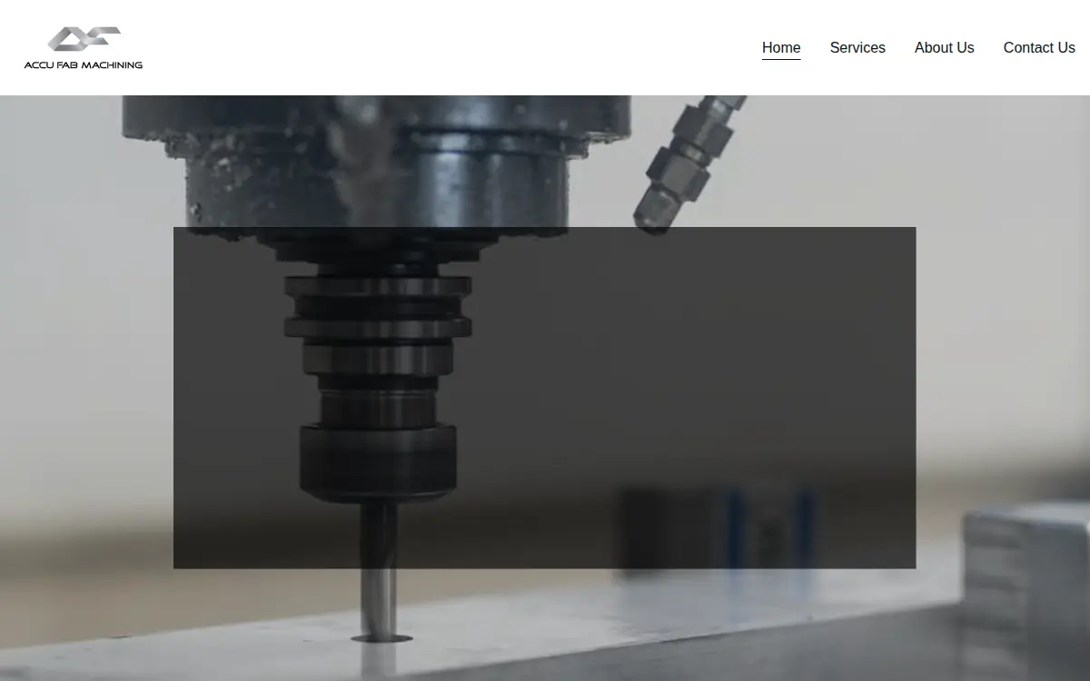 Homepage of Accu Fab INC