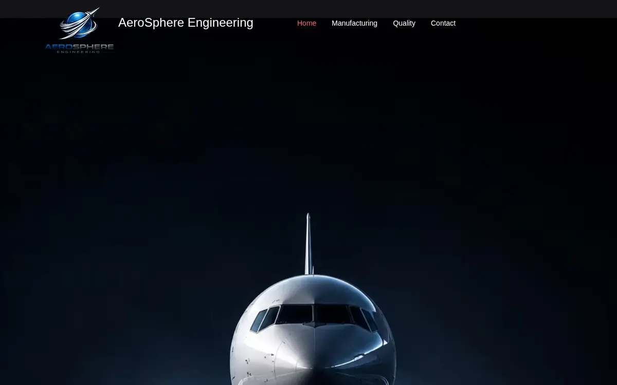 Homepage of Aerosphere Engineering INC